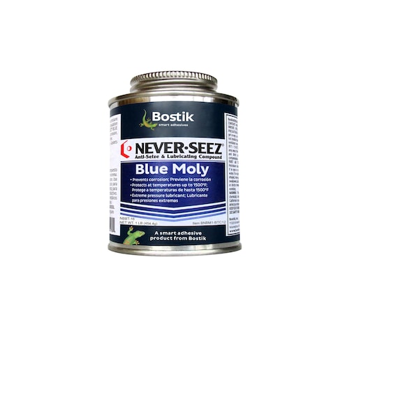 Bostik Bostik Never Seez Blue Moly Anti-Seize 16 oz. Brush Top Can NBBT-16 - main